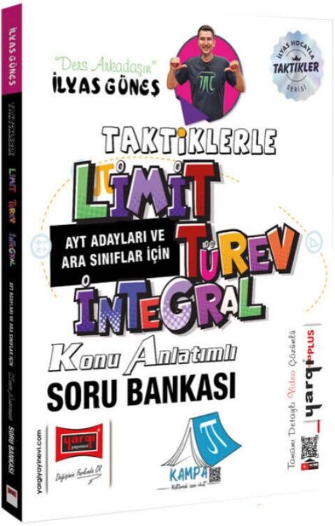 Yargı Yayınları Tüm Adaylar İçin Taktiklerle Limit Türev İntegral Konu Anlatımlı Soru Bankası - Yargı Yayınları kitap kapağı