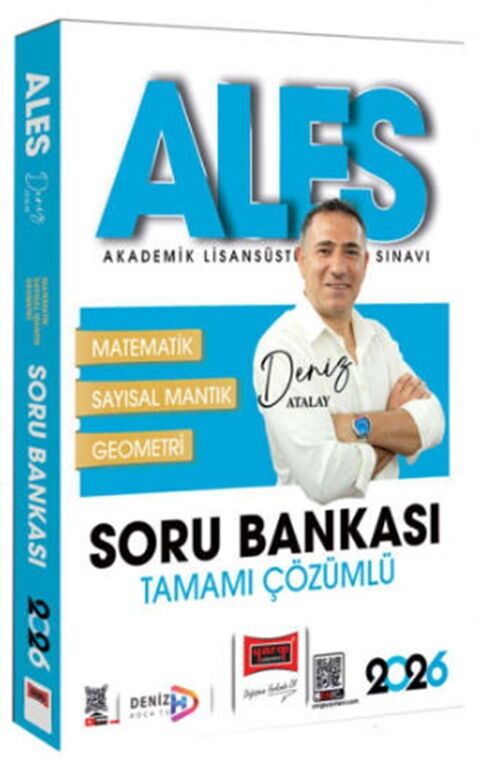 Yargı Yayınları 2026 ALES Matematik Tamamı Çözümlü Soru Bankası - Yargı Yayınları kitap kapağı