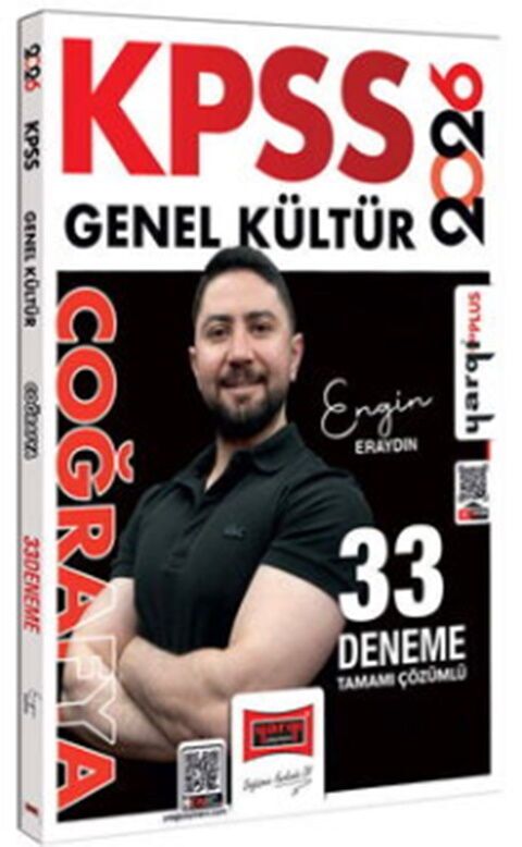 Yargı Yayınları 2026 KPSS Genel Kültür Tamamı Çözümlü Coğrafya 33 Deneme - Yargı Yayınları kitap kapağı