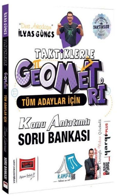 Yargı Yayınları Tüm Adaylar İçin Taktiklerle Geometri Konu Anlatımlı Soru Bankası - Yargı Yayınları kitap kapağı