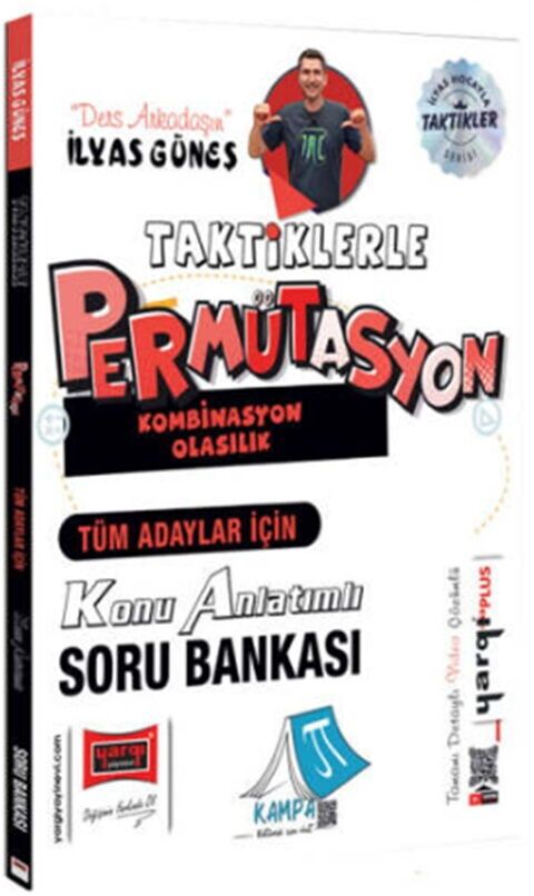 Yargı Yayınları Tüm Adaylar İçin Taktiklerle Permütasyon Konu Anlatımlı Soru Bankası - Yargı Yayınları kitap kapağı