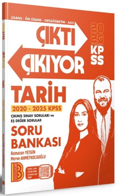 Benim Hocam 2026 KPSS Tarih Çıktı Çıkıyor Soru Bankası - Benim Hocam Yayınları kitap kapağı