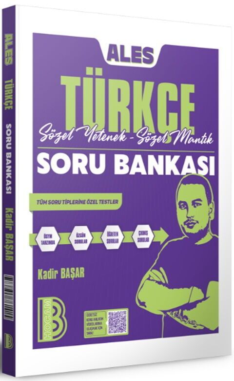 Benim Hocam 2026 ALES Türkçe Sözel Yetenek Sözel Mantık Soru Bankası - Benim Hocam Yayınları kitap kapağı