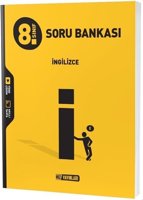 8. Sınıf LGS İngilizce Soru Bankası - Hız Yayınları kitap kapağı