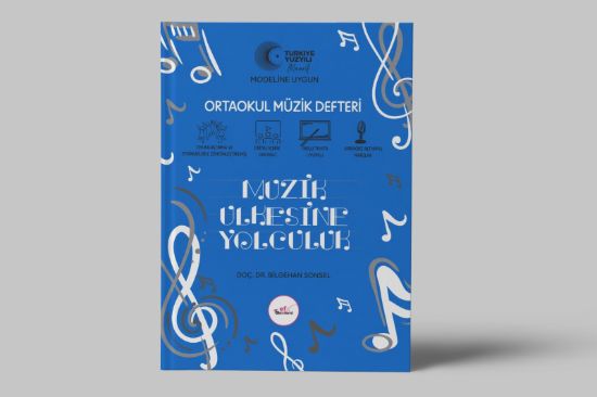Ortaokul Müzik Defteri - EFX Akademi Yayınları kitap kapağı