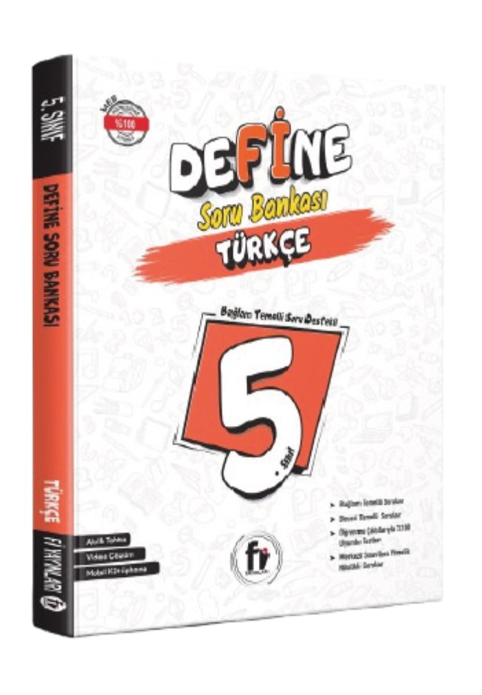 Fi Yayınları 5. Sınıf Define Türkçe Soru Bankası (yeni Ürün) - Fi Yayınları kitap kapağı