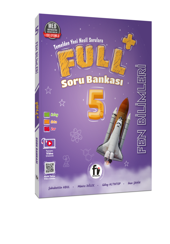 Fi Yayınları 5. Sınıf Full+ Fen Bilimleri Soru Bankası - Fi Yayınları kitap kapağı
