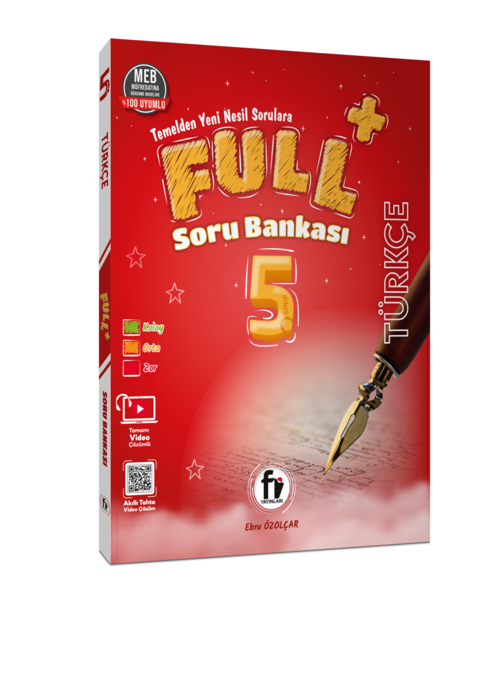 Fi Yayınları 5. Sınıf Full+ Türkçe Soru Bankası - Fi Yayınları kitap kapağı