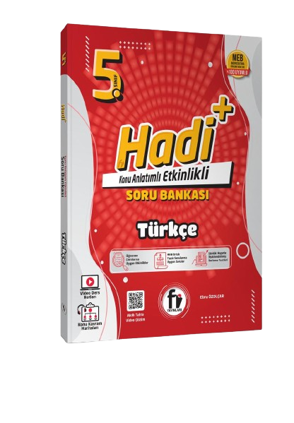 Fi Yayınları 5. Sınıf Hadi+ Türkçe Konu Anlatımlı - Fi Yayınları kitap kapağı