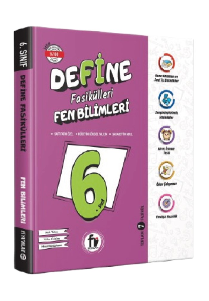 Fi Yayınları 6. Sınıf Fen Bilimleri Fasikül (yeni Ürün) - Fi Yayınları kitap kapağı
