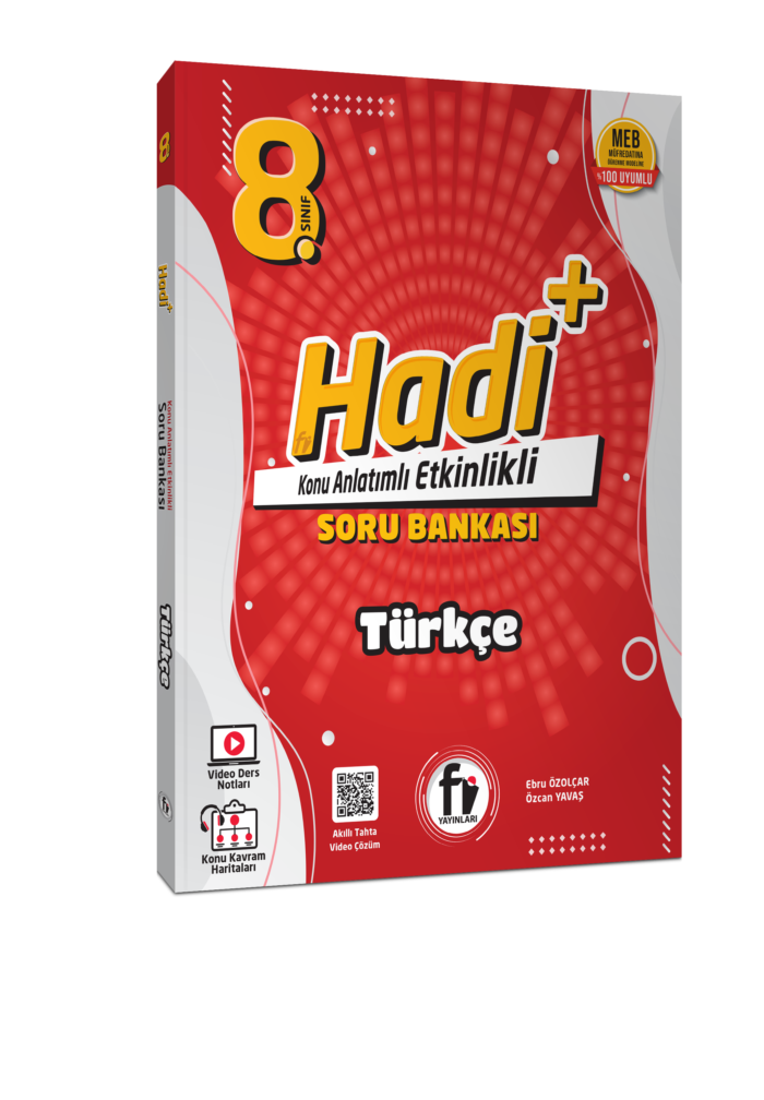Fi Yayınları 8. Sınıf Hadi+ Türkçe Konu Anlatımlı - Fi Yayınları kitap kapağı