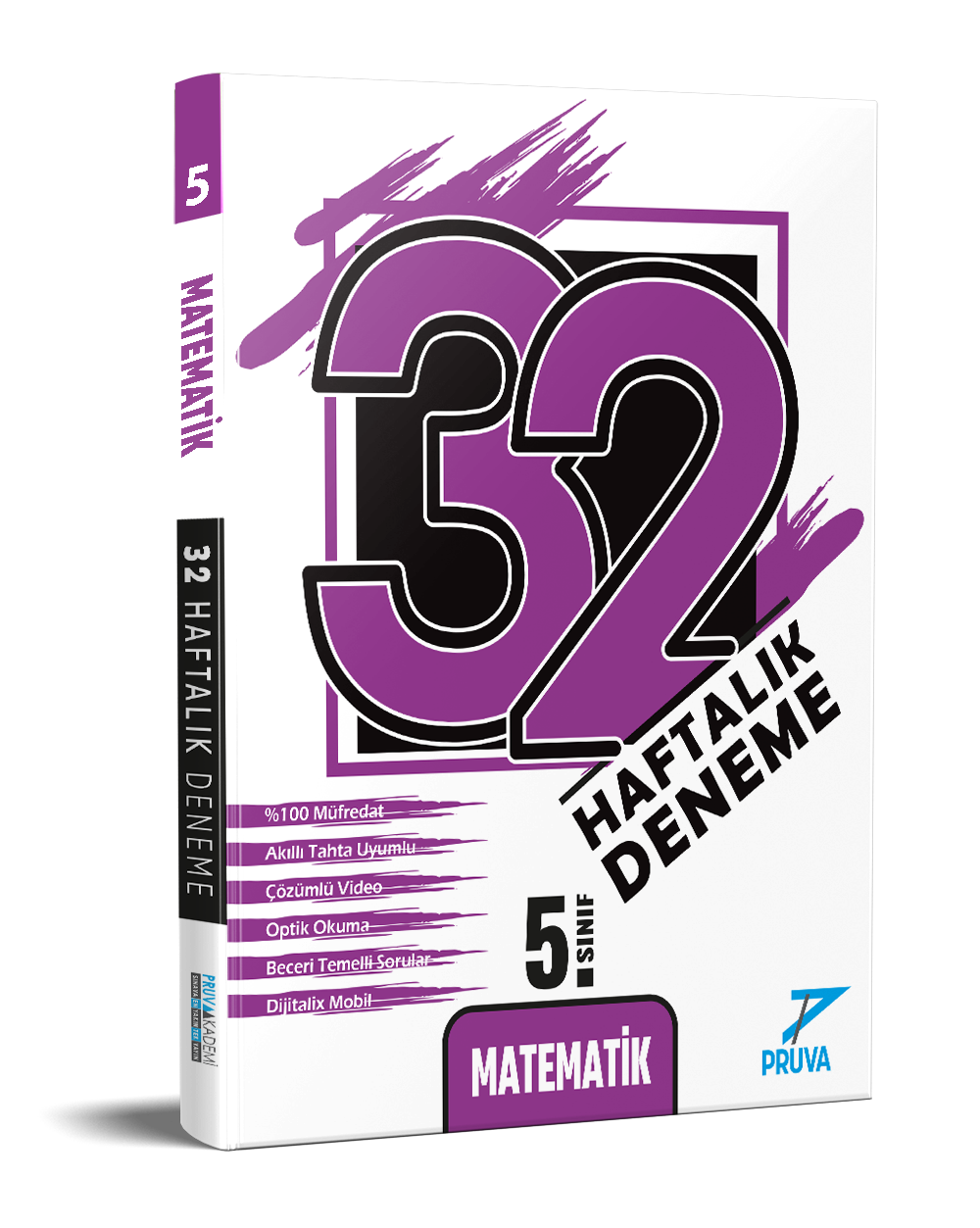 Pruva Akademi Yayınları 5. Sınıf 32 Hafta Matematik - Pruva Akademi Yayınları kitap kapağı