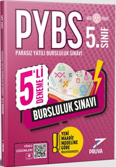 Pruva Akademi Yayınları 5. Sınıf Bursluluk 5 Li Deneme - Pruva Akademi Yayınları kitap kapağı
