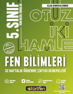 Startfen Yayınları 5. Sınıf Fen Bilimleri 32 Hamle Öğrenme Çıktısı Denemeleri - Startfen Yayınları kitap kapağı