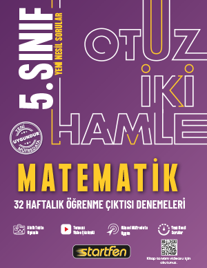 Startfen Yayınları 5. Sınıf Matematik 32 Hamle Öğrenme Çıktısı Denemeleri - Startfen Yayınları kitap kapağı