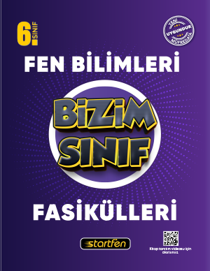 Startfen Yayınları 6. Sınıf Bizim Sınıf Fen Bilimleri Etkinlikli Soru Bankası - Startfen Yayınları kitap kapağı
