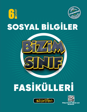 Startfen Yayınları 6. Sınıf Bizim Sınıf Sosyal Bilgiler Etkinlikli Soru Bankası - Startfen Yayınları kitap kapağı