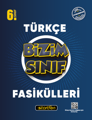Startfen Yayınları 6. Sınıf Bizim Sınıf Türkçe Etkinlikli Soru Bankası - Startfen Yayınları kitap kapağı