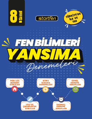Startfen Yayınları 8. Sınıf Fen Bilimleri Yansıma Denemeleri - Startfen Yayınları kitap kapağı