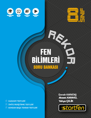 Startfen Yayınları 8. Sınıf Fen Rekor Soru Bankası - Startfen Yayınları kitap kapağı