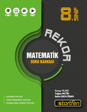 Startfen Yayınları 8. Sınıf Matematik Rekor Soru Bankası - Startfen Yayınları kitap kapağı