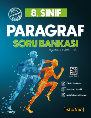 Startfen Yeni Nesil 8. Sınıf Paragraf Soru Bankası - Startfen Yayınları kitap kapağı
