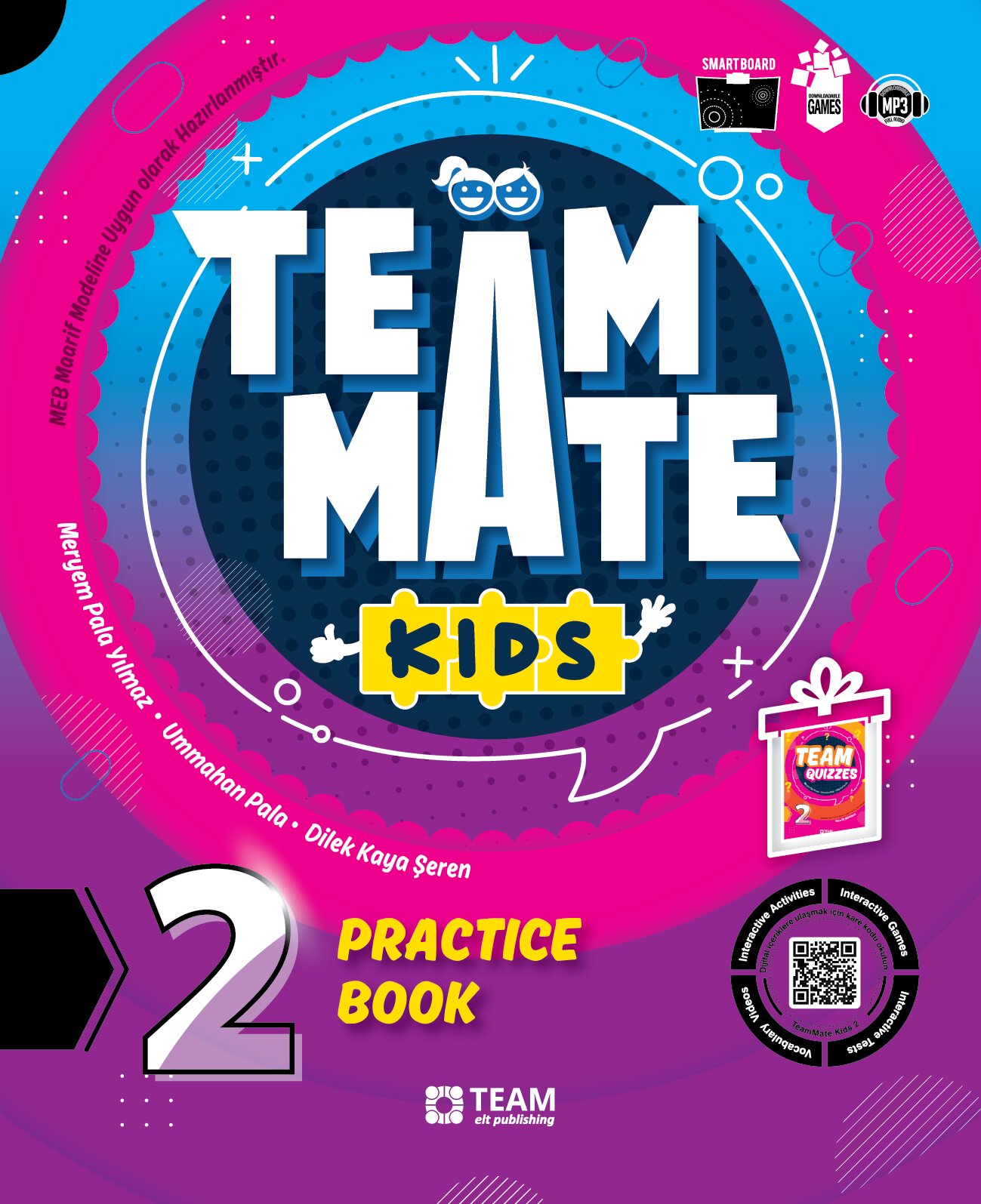 Team Elt Publishing TeamMate Kids 2 Practice Book (+Quizzes) - Team Elt Publishing kitap kapağı