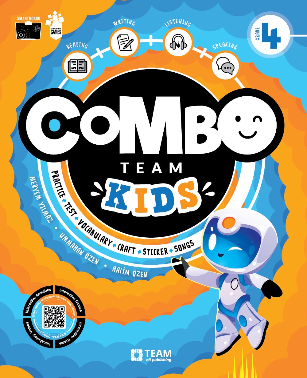 Team Elt Publishing Combo TEAM Kids 4 - Team Elt Publishing kitap kapağı