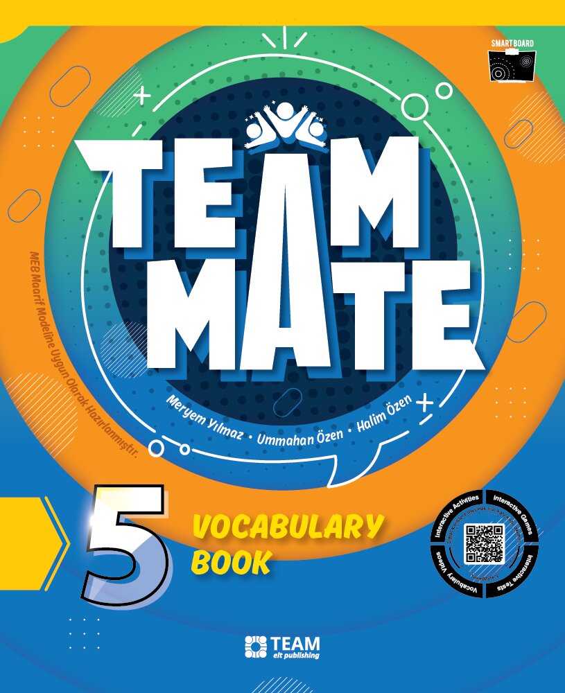 Team Elt Publishing TeamMate 5 Vocabulary Book - Team Elt Publishing kitap kapağı