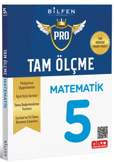 5. Sınıf Matematik Tam Ölçme Pro Etkinlikli Soru Bankası - BİLFEN YAYINCILIK kitap kapağı