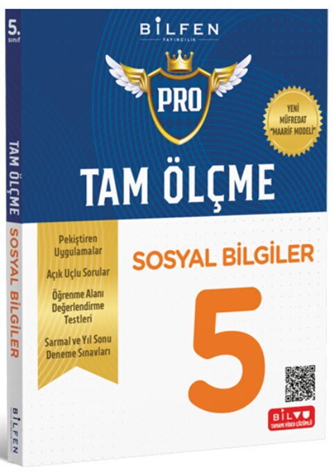5. Sınıf Sosyal Bilgiler Tam Ölçme Pro Etkinlikli Soru Bankası - BİLFEN YAYINCILIK kitap kapağı