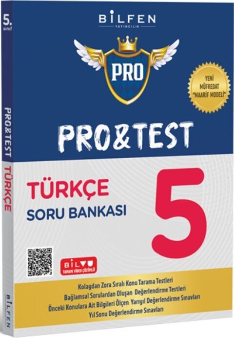 5. Sınıf Türkçe Protest Soru Bankası - BİLFEN YAYINCILIK kitap kapağı