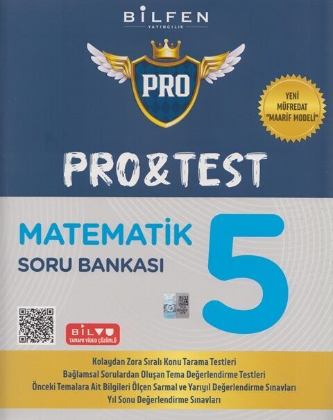 5. Sınıf Matematik Protest Soru Bankası - BİLFEN YAYINCILIK kitap kapağı