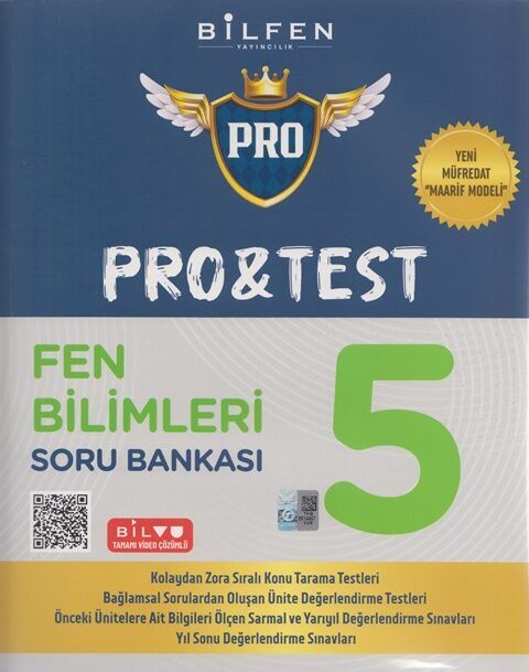 5. Sınıf Fen Bilimleri Protest Soru Bankası - BİLFEN YAYINCILIK kitap kapağı