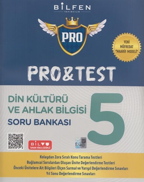 5. Sınıf Din Kültürü ve Ahlak Bilgisi Protest Soru Bankası - BİLFEN YAYINCILIK kitap kapağı