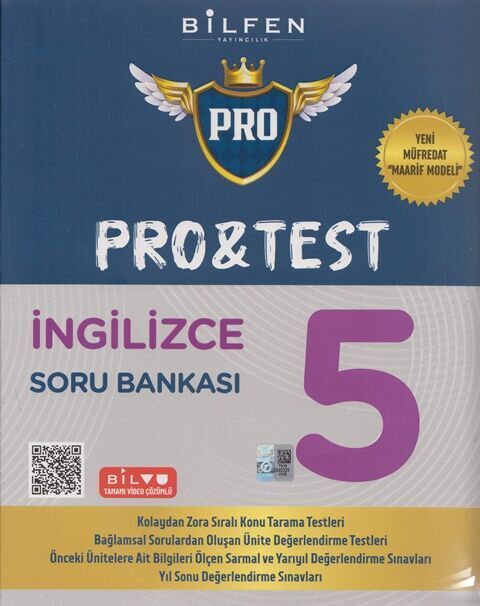 5. Sınıf İngilizce Protest Soru Bankası - BİLFEN YAYINCILIK kitap kapağı