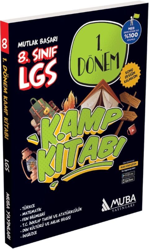 8. Sınıf Hasat Kamp Kitabı Soru Bankası - Muba Yayınları kitap kapağı