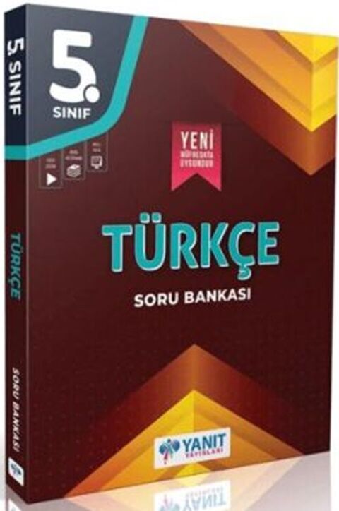 5. Sınıf Türkçe Soru Bankası - Yanıt Yayınları kitap kapağı