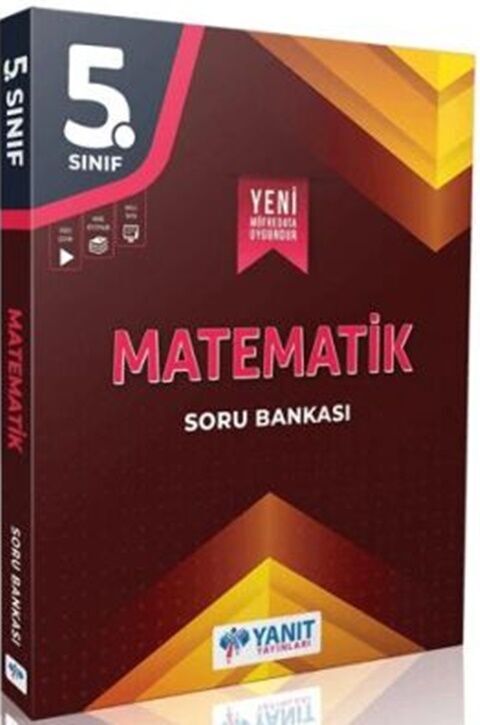 5. Sınıf Matematik Soru Bankası - Yanıt Yayınları kitap kapağı