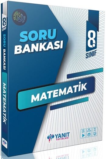 8. Sınıf Matematik Soru Bankası - Yanıt Yayınları kitap kapağı
