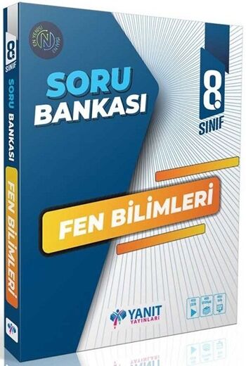 8. Sınıf Fen Bilimleri Soru Bankası - Yanıt Yayınları kitap kapağı
