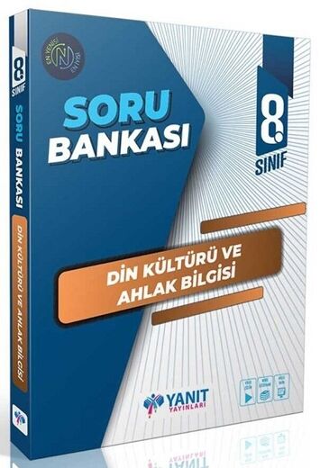 8. Sınıf Din Kültürü ve Ahlak Bilgisi Soru Bankası - Yanıt Yayınları kitap kapağı