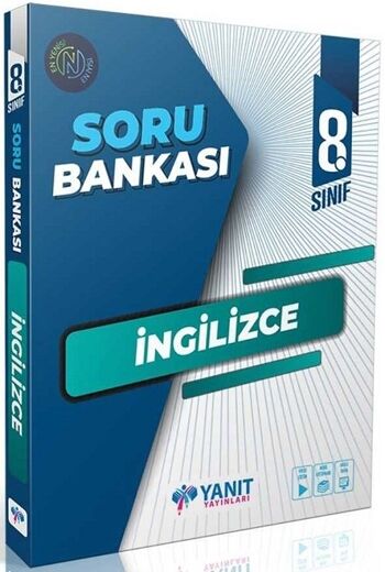 8. Sınıf İngilizce Soru Bankası - Yanıt Yayınları kitap kapağı