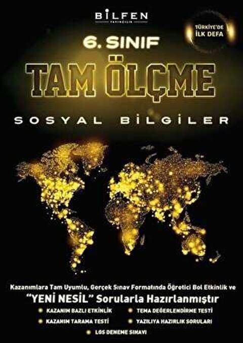 6. Sınıf Sosyal Bilgiler Tam Ölçme Soru Bankası - BİLFEN YAYINCILIK kitap kapağı