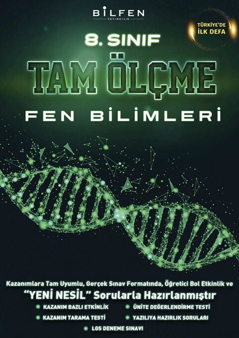 8. Sınıf Fen Bilimleri Tam Ölçme Soru Bankası - BİLFEN YAYINCILIK kitap kapağı