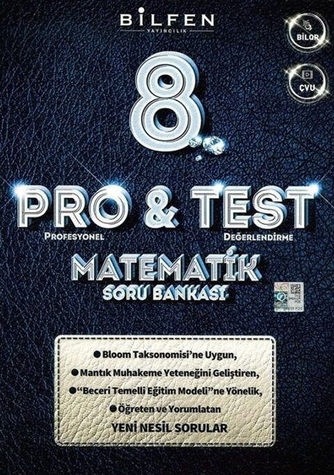 8. Sınıf Matematik ProTest Soru Bankası - BİLFEN YAYINCILIK kitap kapağı