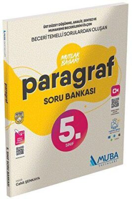 5. Sınıf Paragraf Mutlak Başarı Soru Bankası - Muba Yayınları kitap kapağı