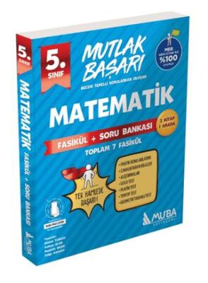 5. Sınıf Matematik Fasiküller + Soru Bankası - Muba Yayınları kitap kapağı