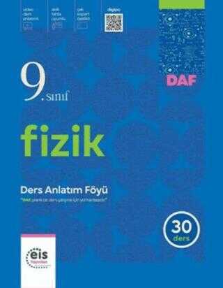 9. Sınıf DAF Fizik - EİS Yayınları kitap kapağı