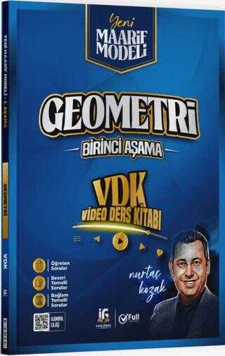 Geometri Maarif Birinci Aşama Video Ders Kitabı - Full Matematik Yayınları kitap kapağı